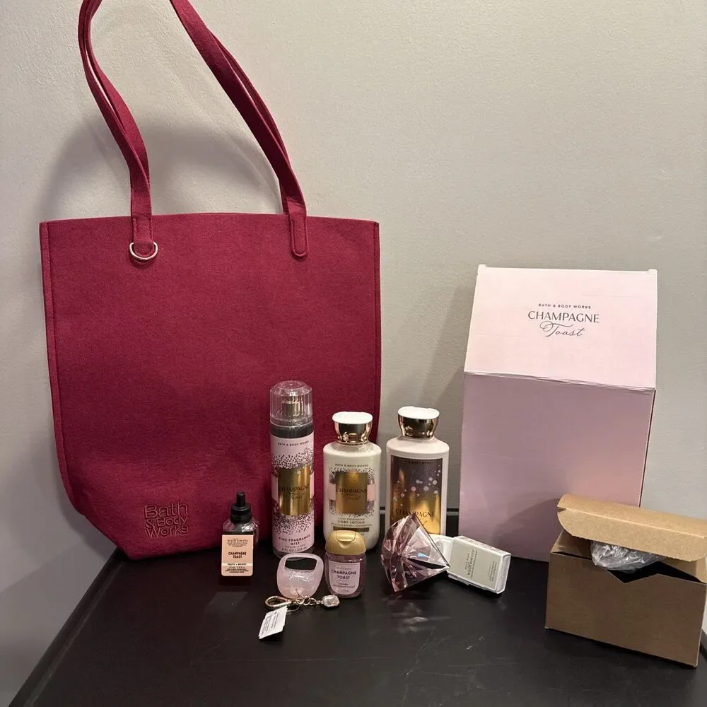 Bath & Body Works 9pc Champagne Toast Iconic Bundle Gift Set Black Friday 2025